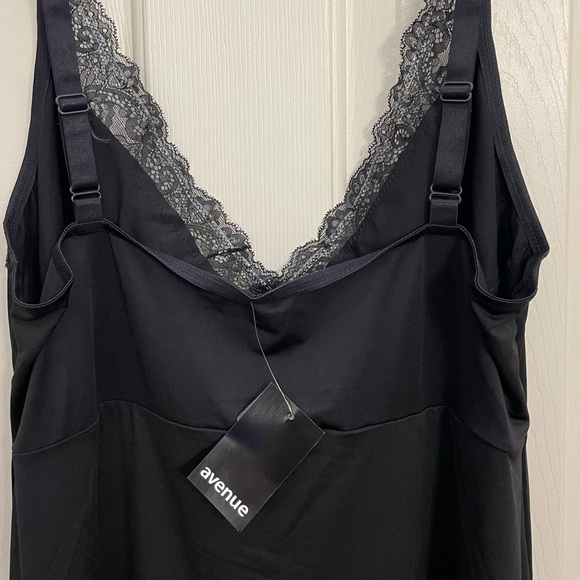 Avenue black Chemise slip NWT - Picture 4 of 7
